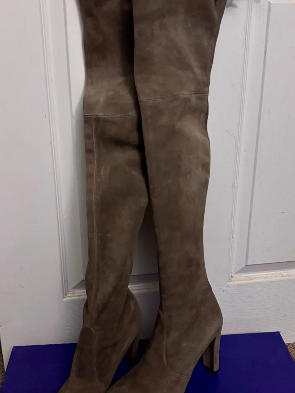 Stuart Weitzman Women's Black Highland Boots